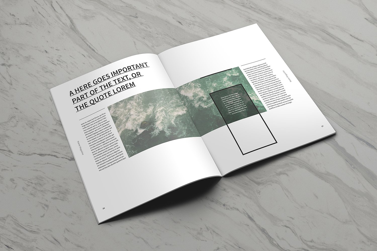 Moore Indesign Template Moore Indesign Template