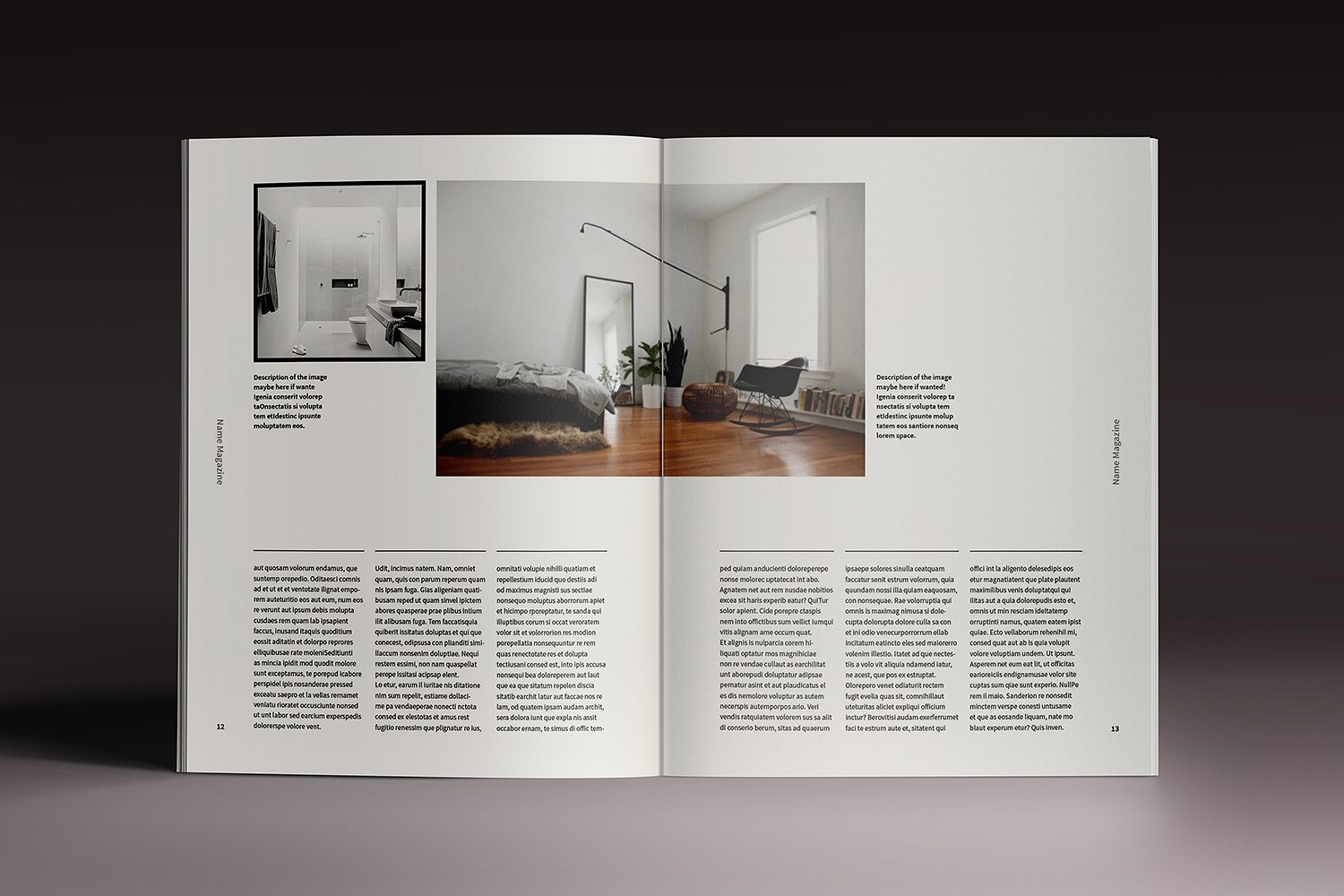 Moore Indesign Template Moore Indesign Template