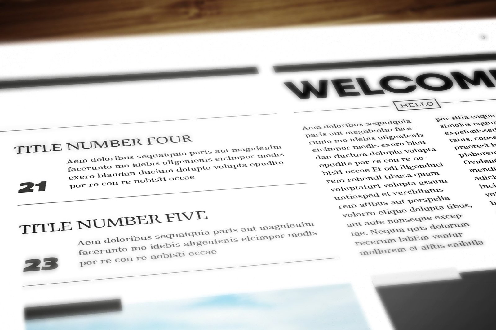 Multipurpose Magazine 7 Indesign Template