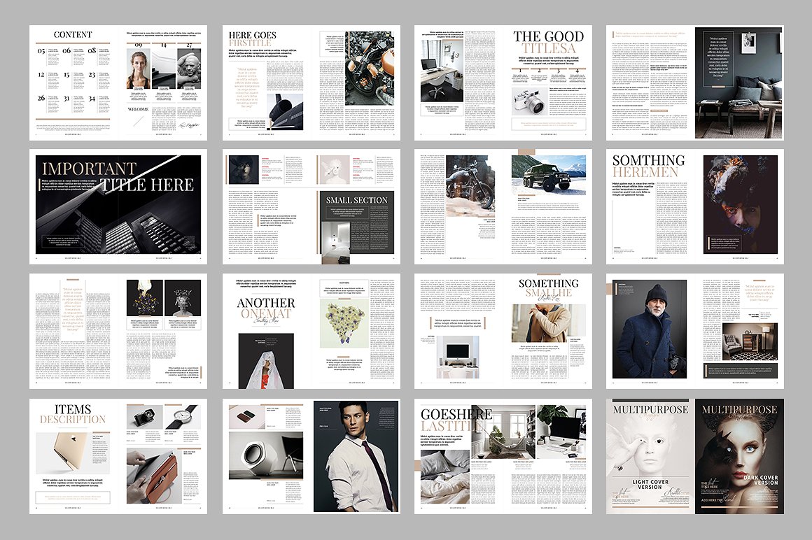 Multipurpose Magazine 6 Template