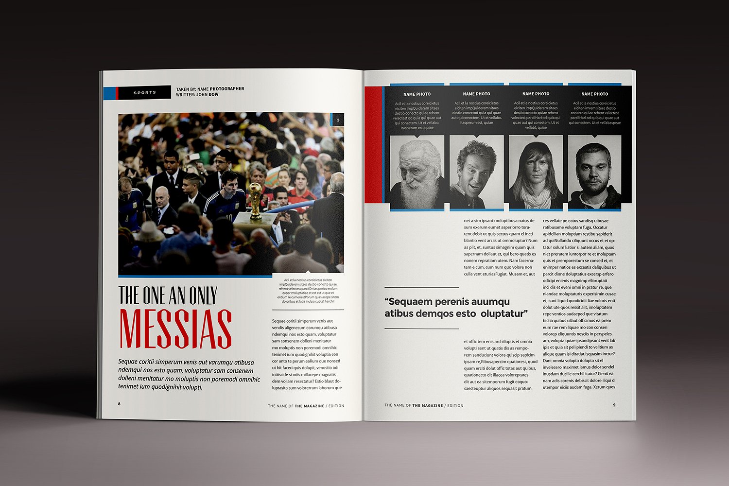 Multipurpose Magazine 5 Indesign Template