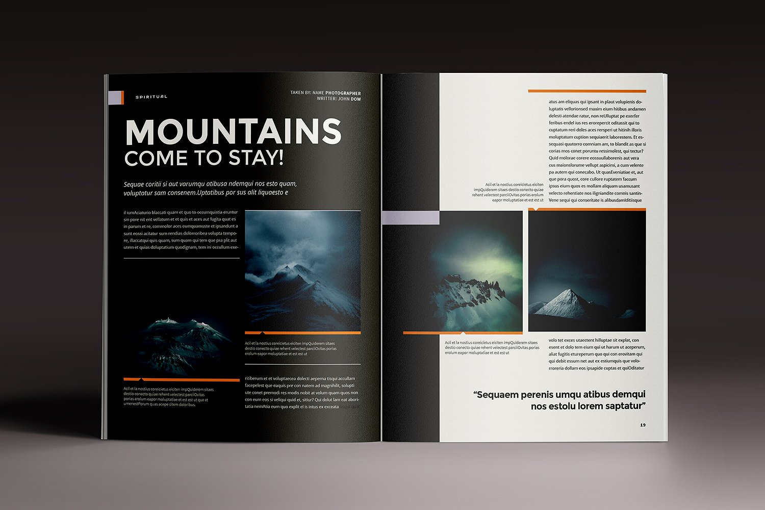 Multipurpose Magazine 5 Indesign Template