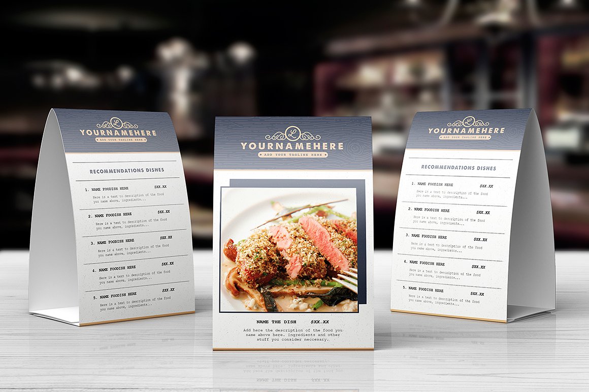 Classy Food Menu 3 Classy Food Menu 3