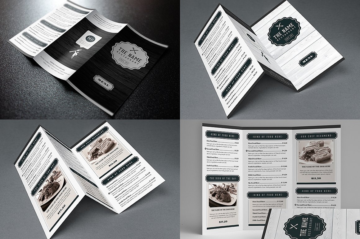 Elegant Food Menu 7