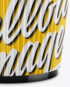Glossy Coffee Cup Mockup - Front View (High-Angle Shot) Glossy Coffee Cup Mockup - Front View (High-Angle Shot)
