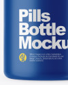 Matte Pills Bottle Mockup Matte Pills Bottle Mockup