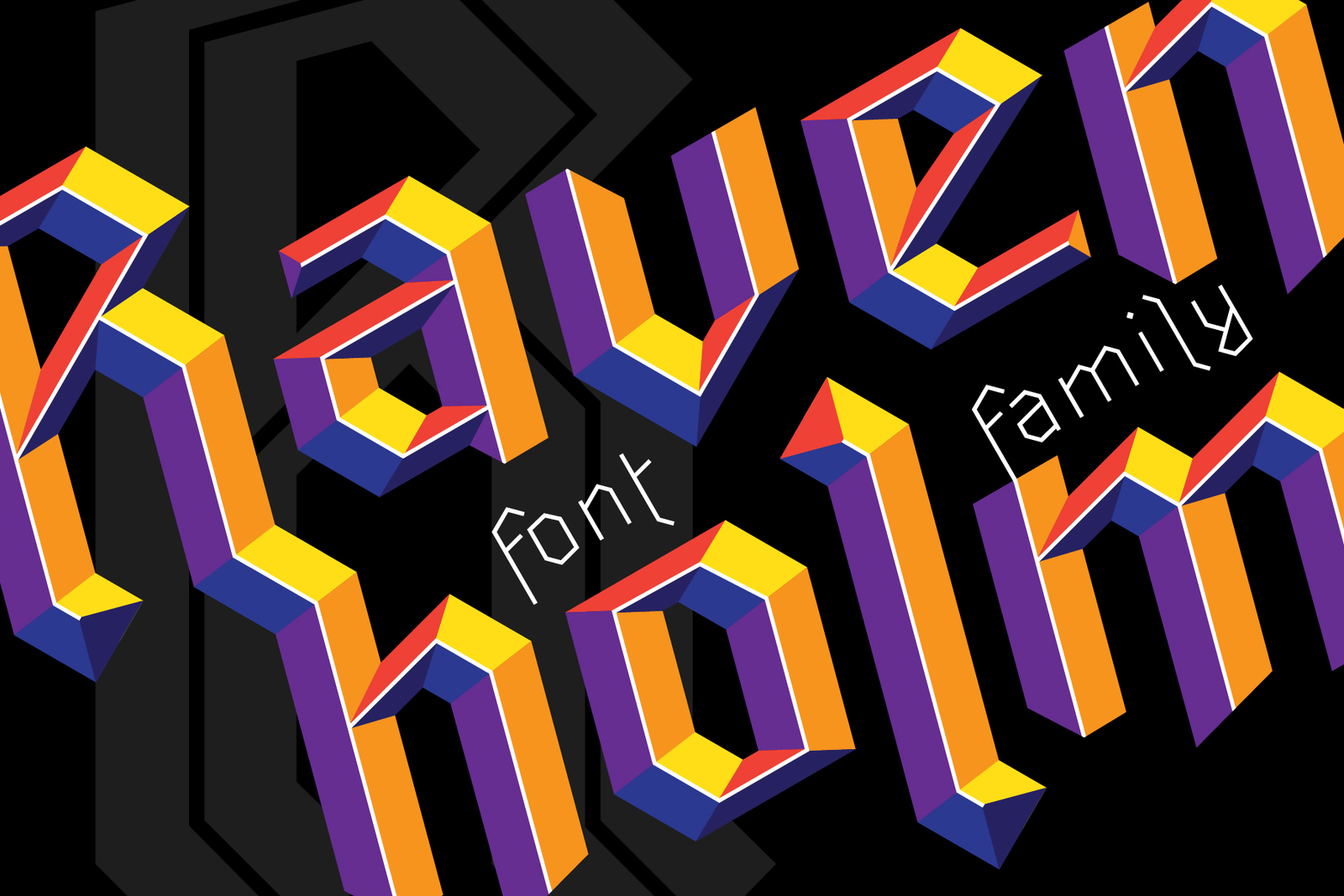 Ravenholm font family Ravenholm font family