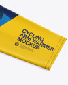 Flat Cycling Arm Warmer mockup (Half Side View)