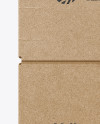 Two Kraft Boxes Mockup - Side View