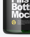 Green Pills Bottle Mockup