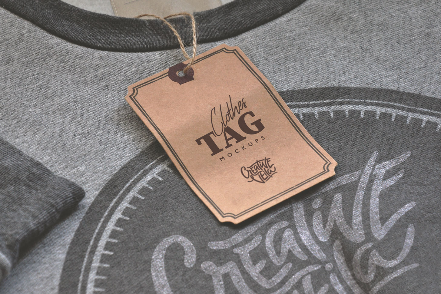Clothes Tag PSD Mockups Clothes Tag PSD Mockups