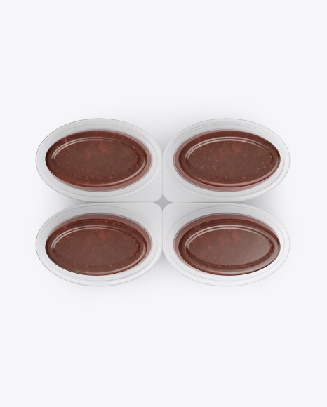 Food Pots Mockup