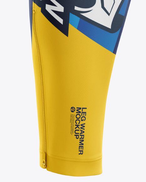 Cycling Leg Warmer mockup (Side View)