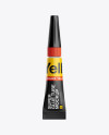Super Glue Tube Mockup - Front View Super Glue Tube Mockup - Front View