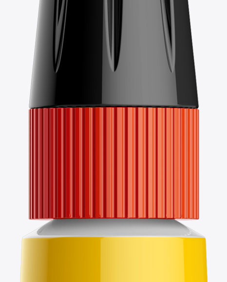 Super Glue Tube Mockup - Front View Super Glue Tube Mockup - Front View