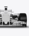 Formula One Car Mockup Front View