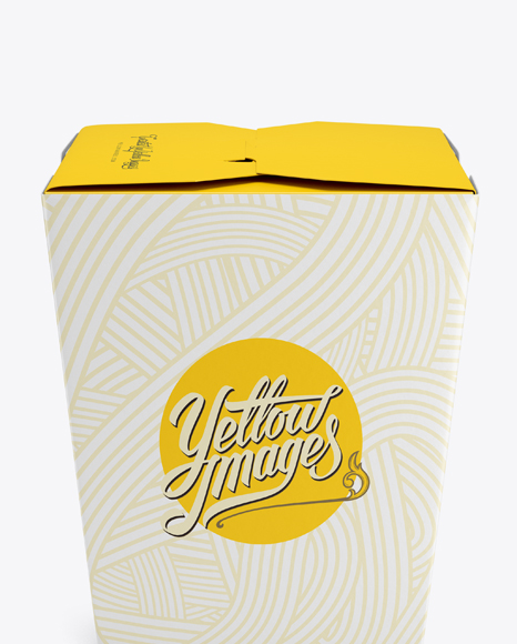 Noodles Box Mockup