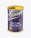 Tin Can Mockup