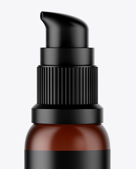 Amber 小osmetic Bottle Mockup Amber 小osmetic Bottle Mockup