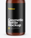 Amber 小osmetic Bottle Mockup Amber 小osmetic Bottle Mockup
