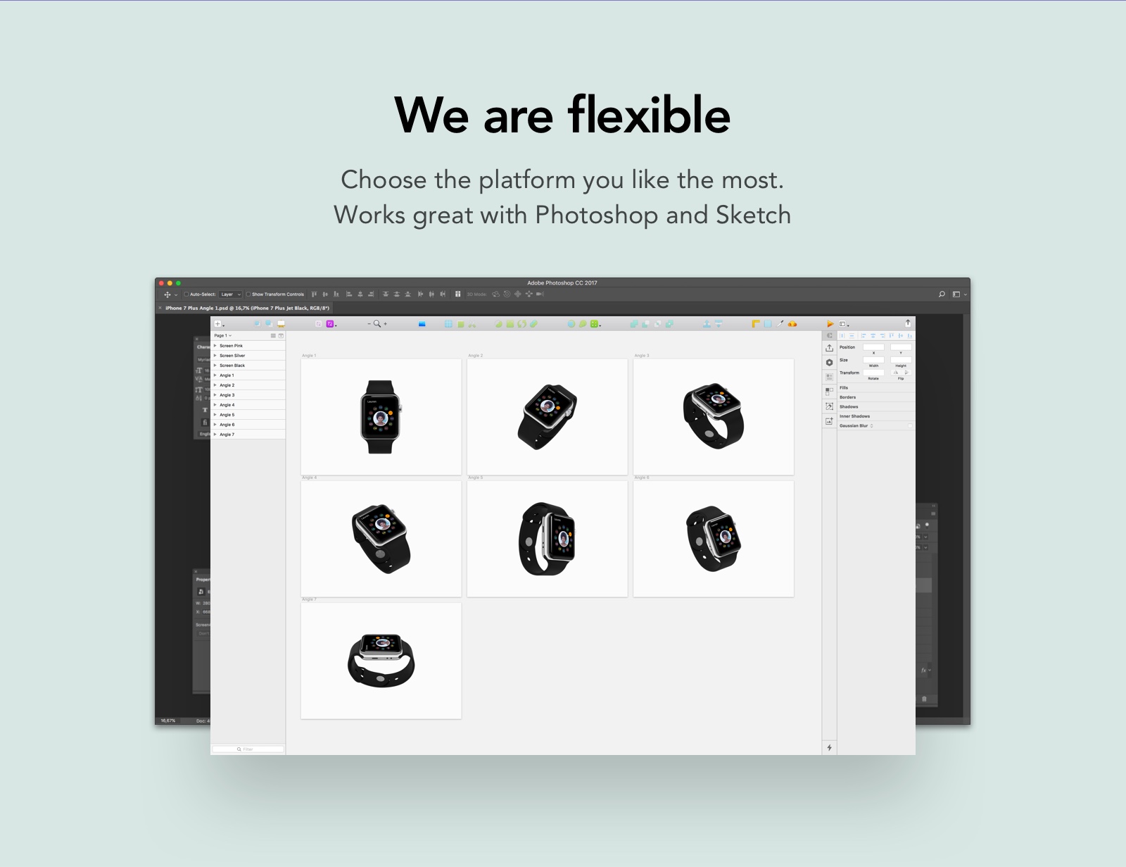 HERO iWatch Mockups HERO iWatch Mockups