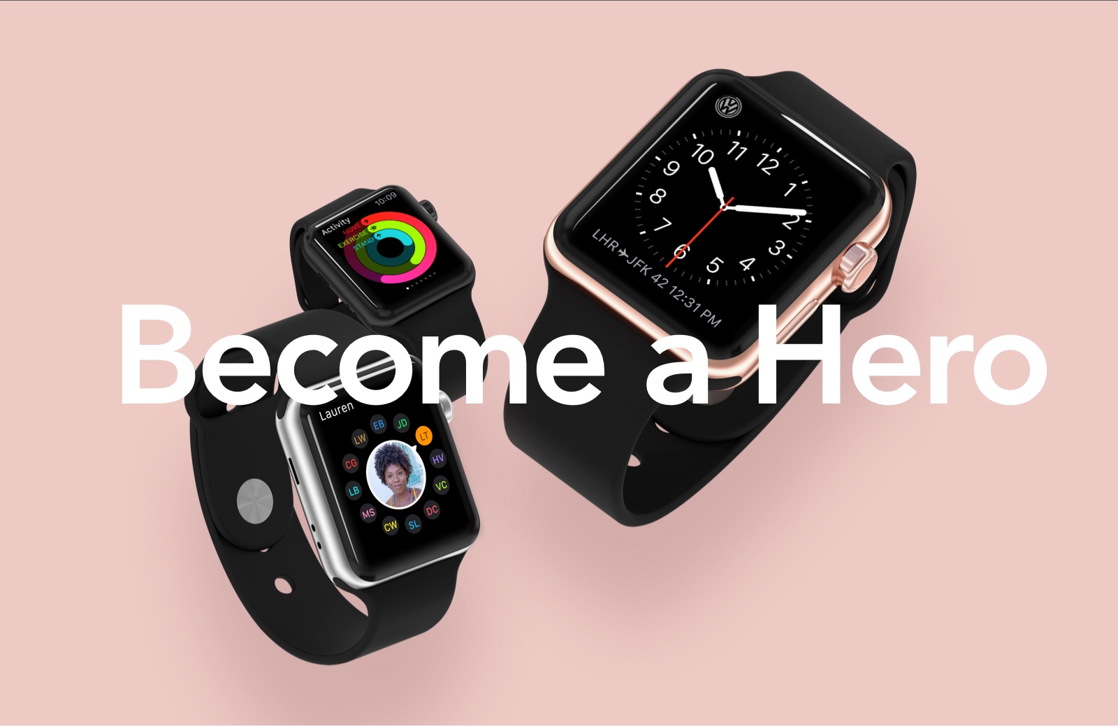 HERO iWatch Mockups HERO iWatch Mockups