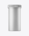 Matte Plastic Pills Bottle Mockup