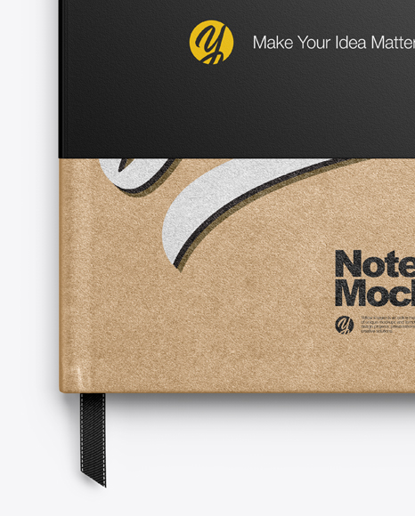 Kraft Notebook Mockup