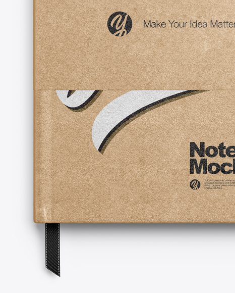 Kraft Notebook Mockup