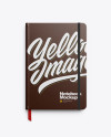 Leather Notebook Mockup