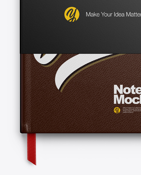 Leather Notebook Mockup