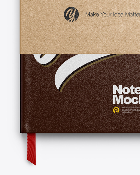 Leather Notebook Mockup