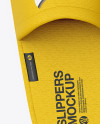 Slippers Mockup - Top View