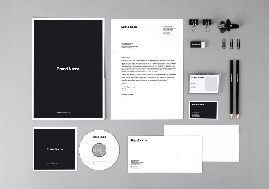 Branding identity Mock-Ups + Templates