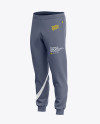 Cuffed Sweatpants Mockup