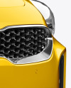 Sport Car Mockup - Half Side View