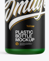 Matte Plastic Bottle Mockup