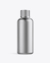 Metallic Plastic Bottle Mockup