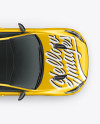 Sport Car Mockup - Top View