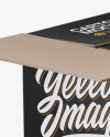 Half-Open Box Mockup