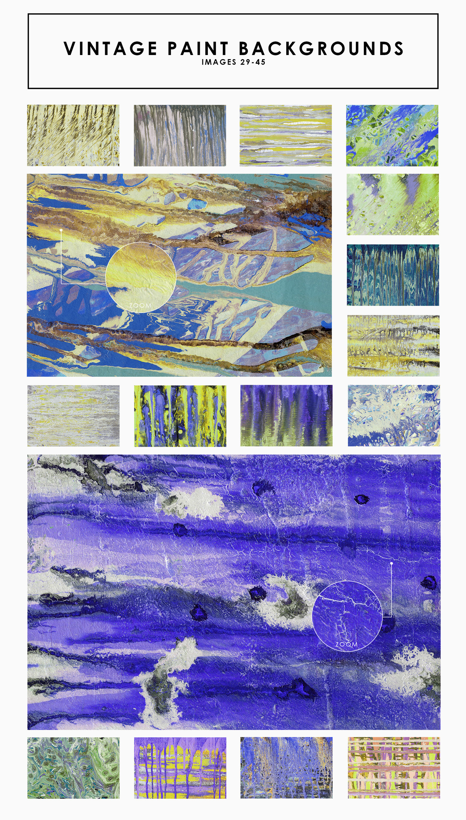 Vintage Abstract Paint Backgrounds Vintage Abstract Paint Backgrounds