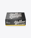 Glossy Paper Box Mockup Glossy Paper Box Mockup