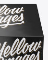 Glossy Paper Box Mockup Glossy Paper Box Mockup