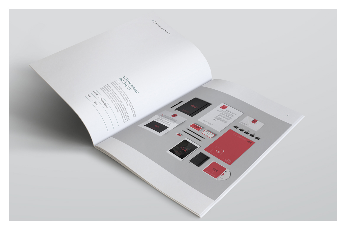 Graphic Design Portfolio Template