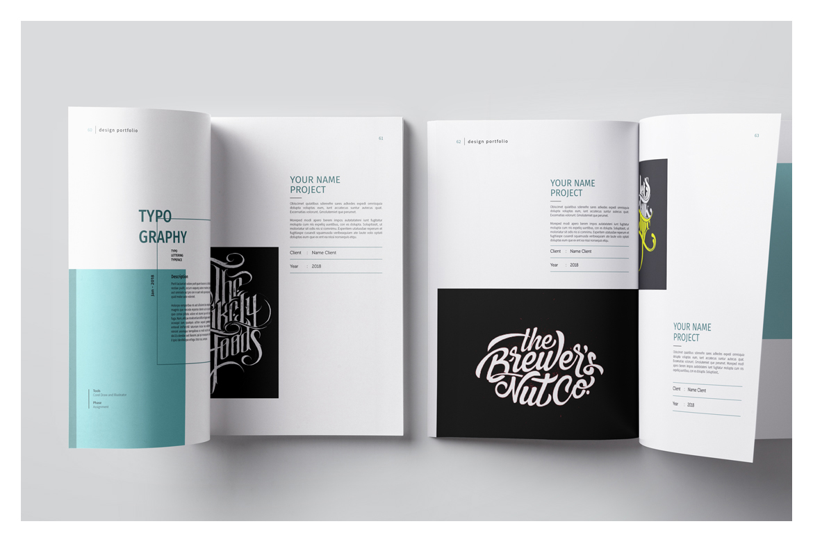 Graphic Design Portfolio Template