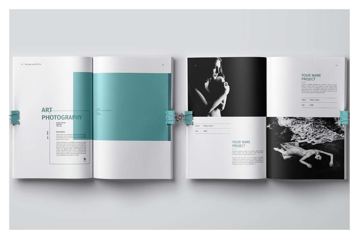 Graphic Design Portfolio Template