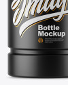 Matte Plastic Bottle Mockup