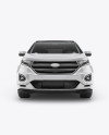 SUV Сrossover Mockup - Front View