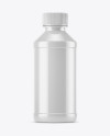 Glossy Plastic Bottle Mockup