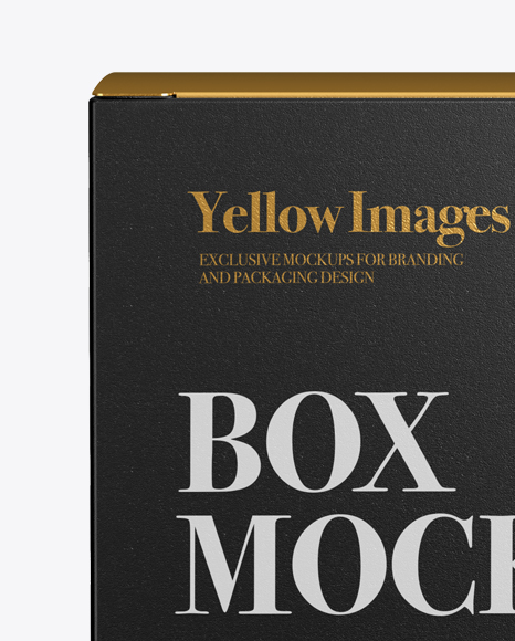 Paper Box Mockup